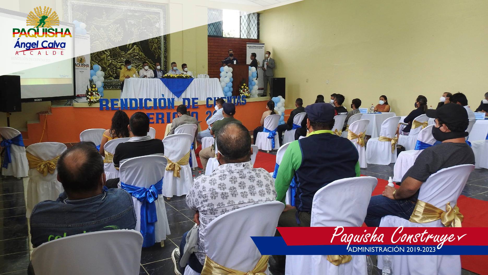 Paquisha Rendición de Cuentas 2021