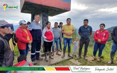 ALCALDE PAUL RODRÍGUEZ Y LA PREFECTA KARLA REATEGUI RECORRIERON CHINAPINTZA LA HERRADURA