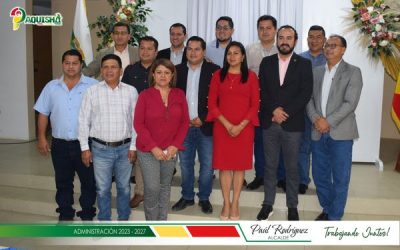ALCALDE PAÚL RODRÍGUEZ PARTICIPO EN REUNIÓN DE ALCALDES DE AME DE ZAMORA CHINCHIPE