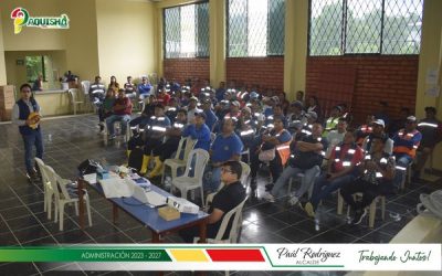 CAPACITACIÓN A TRABAJADORES DE GAD MUNICIPAL DE PAQUISHA