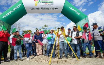 En Paquisha se continúa trabajando en la construcción de las 6 cubiertas