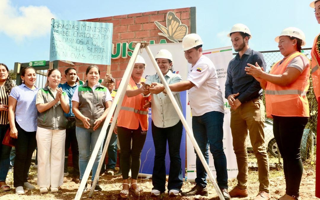 Inició la construcción de la segunda etapa del Relleno Sanitario de Paquisha