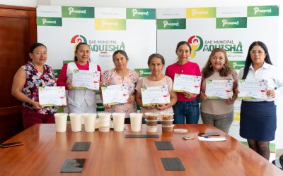Paquisha impulsa emprendimientos con talleres