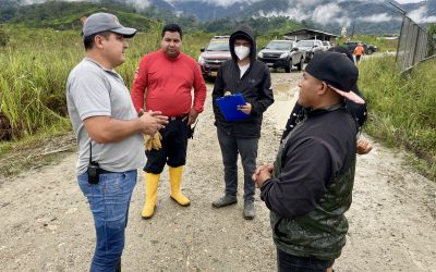 Se atiende la emergencia invernal en Paquisha